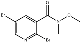 1394291-26-9 2,5-二溴-N-甲氧基-N-甲基烟酰胺