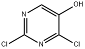 2,4-dichloropyrimidin-5-ol Struktur