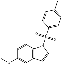 5-甲氧基-1-甲苯基-1H-吲哚, 139717-71-8, 结构式