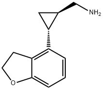 ((1R,2R)-2-(2,3-dihydrobenzofuran-4-yl)cyclopropyl)methanamine Structure