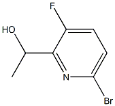 1-(6-溴-3-氟吡啶-2-基)乙醇, 1403468-45-0, 结构式