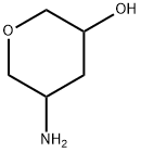 5-amino-tetrahydro-2H-pyran-3-ol Structure