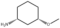 (1R,3S)-3-Methoxy-cyclohexylamine Structure