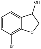 7-溴-2,3-二氢苯并呋喃-3-醇,1404230-46-1,结构式
