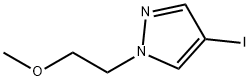 4-IODO-1-(2-METHOXYETHYL)-1H-PYRAZOLE,1407429-97-3,结构式