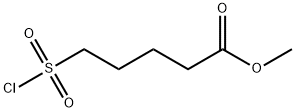 5-(Chlorosulfonyl)pentanoic acid methyl ester Structure