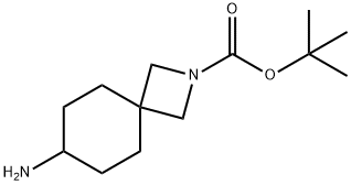 2-BOC-7-氨基-2-氮杂[3.5]壬烷 结构式