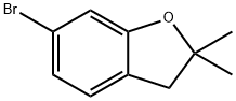 6-溴-2,2-二甲基-2,3-二氢苯并呋喃, 140896-85-1, 结构式