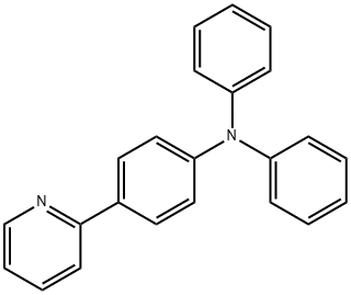 N,N-Diphenyl-4-(pyridin-2-yl)aniline Structure