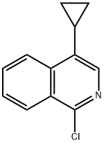 1-氯-4-环丙基异喹啉, 1409964-40-4, 结构式