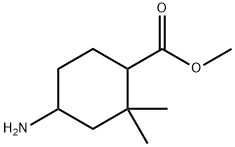 4-氨基-2,2-二甲基环己烷-1-甲酸甲酯, 1411772-64-9, 结构式