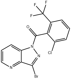 (3-Bromo-1H-pyrazolo[4,3-b]pyridin-1-yl)(2-chloro-6-(trifluoromethyl)phenyl)methanone