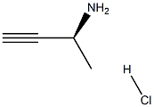 (S)-1-甲基-2-丙炔胺盐酸盐, 1414960-66-9, 结构式