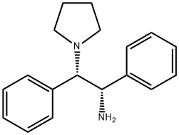 (1S,2S)-1,2-diphenyl-1-Pyrrolidineethanamine Structure
