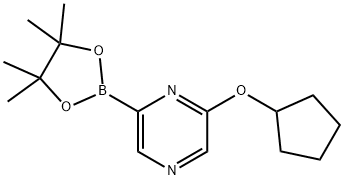 1416253-01-4 2-(cyclopentyloxy)-6-(4,4,5,5-tetramethyl-1,3,2-dioxaborolan-2-yl)Pyrazine