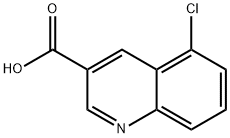 5-chloroquinoline-3-carboxylic acid Structure