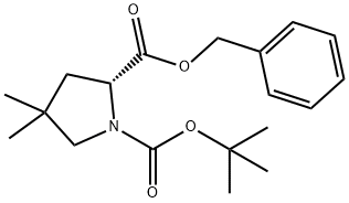 (R)-2-benzyl-1-(tert-butoxycarbonyl)-4,4-dimethylpyrrolidine-2-carboxylic acid