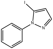 5-碘-1-苯基-1H-吡唑, 141998-92-7, 结构式