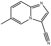 6-Methyl-imidazo[1,2-a]pyridine-3-carbonitrile Structure
