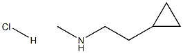 (2-环丙基乙基)(甲基)胺盐酸,1423032-42-1,结构式