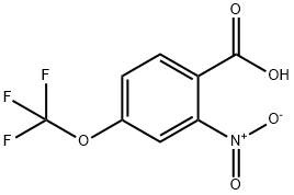 2-nitro-4-(trifluoromethoxy)benzoic acid Structure