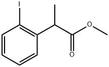 methyl 2-(2-iodophenyl)propanoate 化学構造式