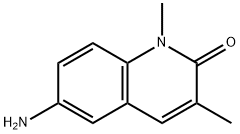 2(1H)-Quinolinone, 6-amino-1,3-dimethyl- Structure
