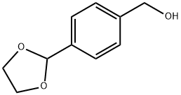 4-(1,3-dioxolan-2-yl)benzenemethanol Struktur