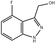 (4-Fluoro-1H-indazol-3-yl)methanol Struktur