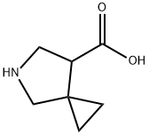 5-氮杂-螺[2.4]庚烷-7-甲酸 结构式