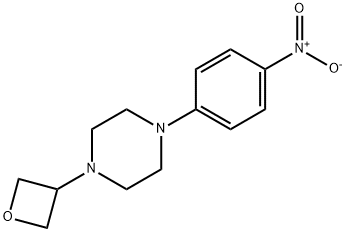Piperazine, 1-(4-nitrophenyl)-4-(3-oxetanyl)-