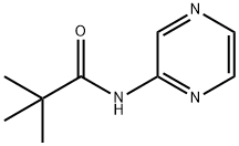 N-(吡嗪-2-基)新戊酰胺, 143769-07-7, 结构式