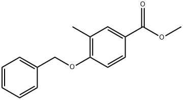methyl 4-(benzyloxy)-3-methylbenzoate Struktur