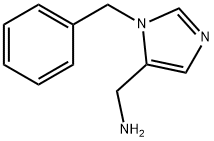 (1-benzyl-1H-imidazol-5-yl)methanamine Structure