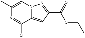 ethyl 4-chloro-6-methylpyrazolo[1,5-a]pyrazine-2-carboxylate Structure