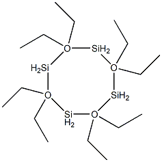 八乙基环四硅氧烷 结构式