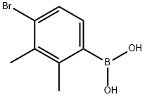 4-Bromo-2,3-dimethylphenylboronic acid Struktur