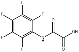 2,3,4,5,6-Pentafluoroanilino(oxo)acetic acid Struktur