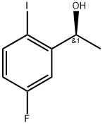 (S)-1-(5-fluoro-2-iodophenyl)ethan-1-ol Struktur