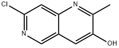 7-Chloro-2-methyl-[1,6]naphthyridin-3-ol Structure