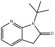 1-(TERT-BUTYL)-1,3-DIHYDRO-2H-PYRROLO[2,3-B]PYRIDIN-2-ONE,1455358-06-1,结构式