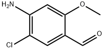 4-氨基-5-氯-2-甲氧基苯甲醛, 145742-50-3, 结构式