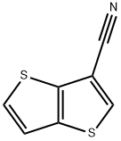 噻吩并[3,2-B]噻吩-3-甲腈, 1467663-01-9, 结构式