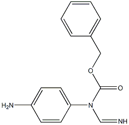 ((4-氨基苯基)(亚氨基)甲基)氨基甲酸苄酯,147291-70-1,结构式