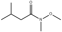 N-METHOXY-N,3-DIMETHYLBUTANAMIDE,147356-77-2,结构式