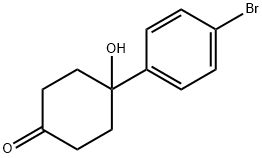 4-(4-溴苯基)-4-羟基环己酮, 1477524-71-2, 结构式