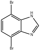 4,7-dibromo-1H-benzo[d]imidazole Struktur