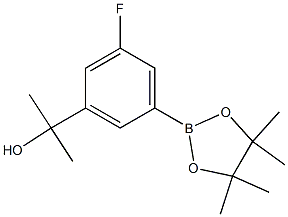 1492882-59-3 2-(3-氟-5-(4,4,5,5-四甲基-1,3,2-二氧硼杂环戊烷-2-基)苯)丙-2-醇