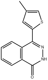 4-(4-
methylthiophen-2-yl)phthalazin-1(2H)-one,149549-11-1,结构式