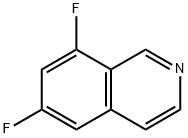 6,8-二氟异喹啉, 1499818-92-6, 结构式